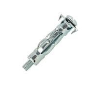 Cheville placo Spyder - Acier zingué - M4x40 - Ep.9-15 - Vis montée perçage 8 mm - 4M-MT