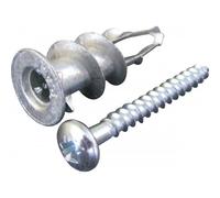 Cheville Plak métal pour plaques de plâtre et vis - boîte de 100 ING FIXATIONS