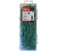Cheville polyéthylène sans colllerette grise - diam 5 mm - 250 pièces RAM