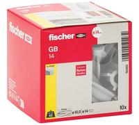 Cheville pour béton cellulaire Fischer 050493, GB 14, nylon 14 mm, x10