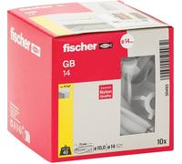 Fischer – Cheville pour béton cellulaire GB 14 – Nylon 14 mm – Boîte de 10