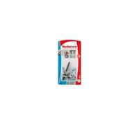 Cheville pour plaques de plâtre GK S nylon avec vis et outil de pose - Kit de 5