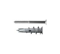 cheville pour plaques de plâtre + vis, Spiral Plus 37-4 S, 50 pièces, 068101041
