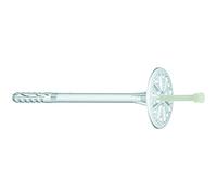Cheville universelle de fixation d'isolant LTX ∅ 10 x 160 mm à enfoncer au marteau avec un clou nylon à zone d'expansion courte Chevilles frapper plastique Paquet de 200