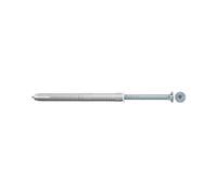 Cheville universelle nylon 10x100 avec vis tête fraisée 7x150 - réf. 92860 (10 pcs)