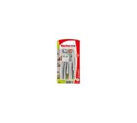 Cheville universelle UX nylon multi-matériaux 10x60mm avec collerette (lot de 6)