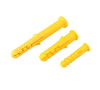 Chevilles à expansion en plastique, tubes d'expansion en plastique jaunes, fixations pour cadres à montants expansibles, adaptées aux travaux de bricolage à domicile (M6*40 * 200)