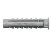 Chevilles à expansion nylon avec collorette S 12X60mm boîte de 25 - FISCHER - 70012 Noir G