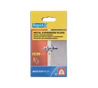 Rapid - Chevilles métal à expansion 5001563 pour cloison plâtre 6-16 mm, lot 50, 40 kg
