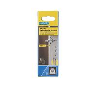 RAPID - Chevilles à Expansion en Métal pour Cloison en Plâtre de 6 à 21 mm, Lot de 10 Chevilles, Charge Maximale 50 kg, Chevilles pour Plâtre & Aggloméré (5001553)
