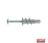 Chevilles autoforeuses RAMTWIST seau de 500 p vis 45x35mm et 1 tournevis