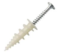 Cheville placo autoperceuse nylon Krono YR + Vis 4.5x30 SCELLIT - Boite de 50 - KRONO-YR