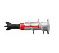 Chevilles bi-matière autoforeuse - sans vis - Duoblade - 50 mm - boîte de 40 FISCHER