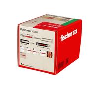 Chevilles bi-matière Duopower - sans vis - 10 x 80 mm - par 25 FISCHER