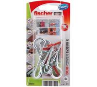 Cheville à visser FISCHER, Duopower, Diam.6 mm x L.30 mm