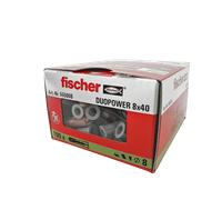 Chevilles Fischer Duo Power Ø8 x 40mm (lot de 100)