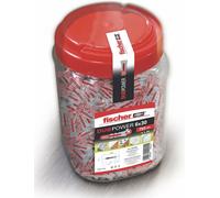 Chevilles Fischer Duopower 6x30mm (pot 750) Cheville Universelle Polyvalente Pour Tous Matériaux - Fischer