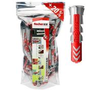 Chevilles - fischer - DuoPower 8x40 - Bi-matière - Multi-matériaux - 120 pièces