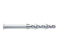 Chevilles longues nylon universelle collerette e 19mm zingué x10 - 16x200 G&B FISSAGGI