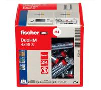 Cheville DuoHM (Molly) 4x55 pour corps creux avec vis PZ (25 pcs) 572920 - Fischer