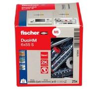 Chevilles métallique pour corps creux DuoHM l 55mm embout PZ et TX - FISHER - 5729XX