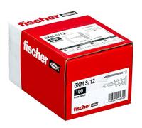 Fischer Cheville métallique GKM 12 pour plaques de plâtre avec vis – 100 pcs