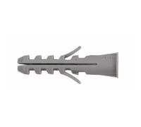 Chevilles nylon avec collerette - diamètre 6 mm - 100 pièces - S-C FISCHER