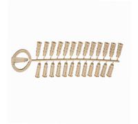 Chevilles nylon grappe lot de 50pcs Ø6 mm x 25 mm