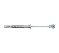 Chevilles rallongées nylon SXRL-FUS à collerette et vis hexagonale x50 - 8x140 FISCHER