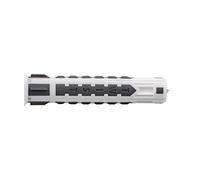 Chevilles universelles en plastique 2K - Chevilles universelles Shark Twist - 8 nœuds - Dimensions : 10 x 56 mm