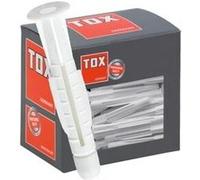 TOX Cheville polypropylène Trika avec collerette 10/61 mm 50 pièces