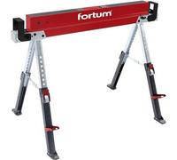 Chèvre de chantier pliante FORTUM, capacité de charge jusqu'à 590kg, pince latérale, hauteur 61,5-82cm, 4759999