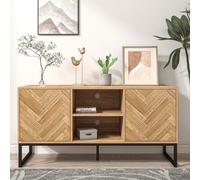 Chevron buffet 2 portes et 2 niches