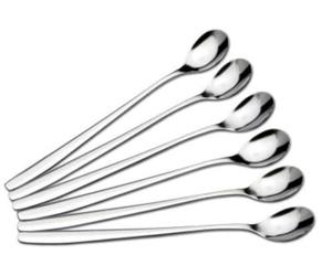 CHG 9285-00 Set de 6 Cuillères de Yogourt/Longdrink/Glace