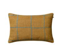 Chhatwal & Jonsson Housse de coussin Chakra 40x60 cm Khaki-heaven blue