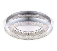 Chic 40W LED plafonnier salle à manger verre chrom lobo 15681D