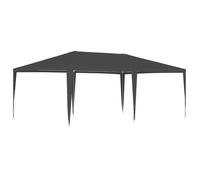 CHIC Anti-UV Tonnelle de Jardin Tente de réception professionnelle 4x6 m Anthracite 90 g/m² FR6242