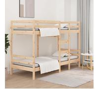 CHIC Lit adulte,1 place - 90x190 cm Lit superposé 90x190 cm ,Bois de pin massif #Sara16896