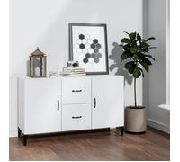CHIC Meuble de séjour Contemporain Buffet blanc 100x36x60cm bois d'ingénierie FR69441