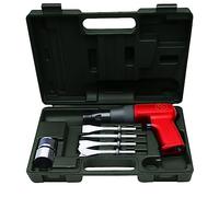 Chicago Pneumatic CP7110 Kit - Air Hammer, Welding Equipment Tool, Construction, 0.401 Inch (10.2mm), Round Shank, Stroke 2.64 in / 67 mm, Bore Diameter 0.75 in / 19 mm - 3200 Blow Per Minute