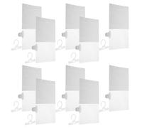CHICAMPERA 1 Ensemble Sachet Déshumidificateur Réutilisable avec Crochets Plastiques pour Placard et Dortoir Absorbeur Humidité à Suspendre Lot Contrôle Humidité