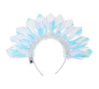 CHICAMPERA Bandeau Décoratif Lumineux pour Fête avec Lumière Led, Confortable et Léger en Pvc, Accessoire Chic pour Femmes et Filles, pour Soirées et Photos