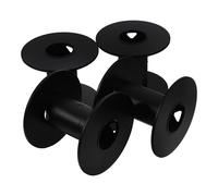 CHICAMPERA Bobines de câble en Plastique 4 pièces Design Peu encombrant pour Fil de Soudure et Ligne de pêche, adaptées à Un Usage Domestique et en Atelier