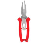 CHICAMPERA Ciseaux pour arbres fruitiers Outils de jardin Cisaille à branches portable en acier inoxydable ABS à double bouche pour légumes et fleurs à la maison et au jardin
