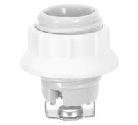 CHICAMPERA Douille de Plafonnier E14 en Céramique Blanche, Facile à Installer, Compatible Polyvalente Suspendre Moderne et Élégante