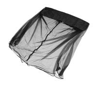 CHICAMPERA Filet Moustiquaire Balancelle 3 Places 1,25x1,85 M Polyester Résistant Protection Solaire Terrasse Extérieure avec Fermeture Éclair Pratique