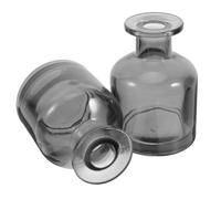 CHICAMPERA Flacons Diffuseurs Rechargeables Cylindriques en Verre 2 Pièces 150 ML pour Huiles Essentielles, Adaptés pour Bureau et Salle de Bain, Accessoires d'Aromathérapie Portables