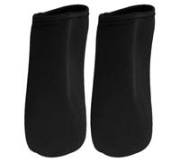 CHICAMPERA Lot de 2 Couvercles Occultants pour Bocaux Germoir en Tissu Noir, Manchons Portables pour Favoriser la Croissance des Plantes et Protéger Les Bocaux
