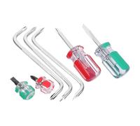 CHICAMPERA Lot de Tournevis Z Magnétique en Acier Chrome-vanadium Tournevis Plat Coudé à Angle Droit pour Espaces Étroits 1 Set