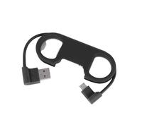 CHICAMPERA Porte-clés Câble Solide et Pratique Multifonction Ouvre-bouteille avec Câble de Charge USB en Abs et Métal, Design Chic pour Maison et Voyage